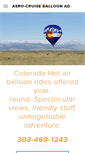 Mobile Screenshot of aerocruiseballoonadventures.com